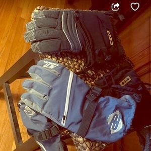 Snow, ski gloves 2 pair
